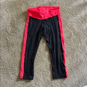 Black and Pink Athletic Leggings